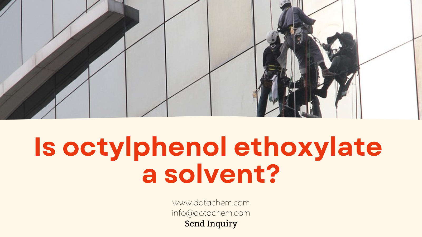 Ang octylphenol ethoxylate ba ay isang solvent?
