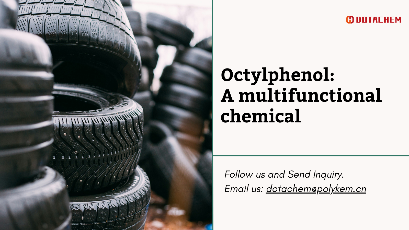 Octylphenol: Isang multifunctional kemikal sa mga pang -industriya na aplikasyon
