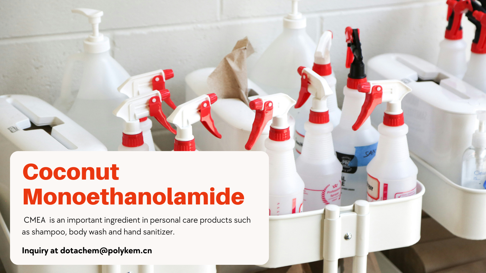 Ano ang ginamit ng coconut monoethanolamide (CMEA)?