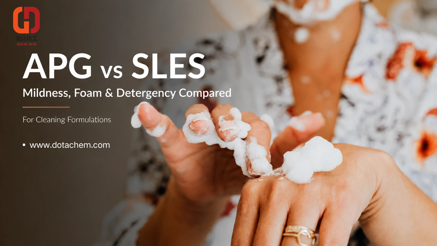 APG vs SLES sa Cleaning Formulations: Kahinaan, Foam at Detergency Kumpara