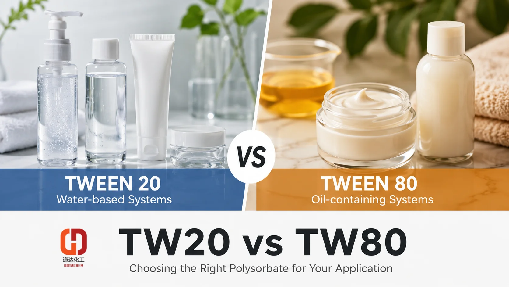 Tween 80 vs Tween 20: Mga Pangunahing Pagkakaiba at Paano Pumili para sa Iyong Aplikasyon