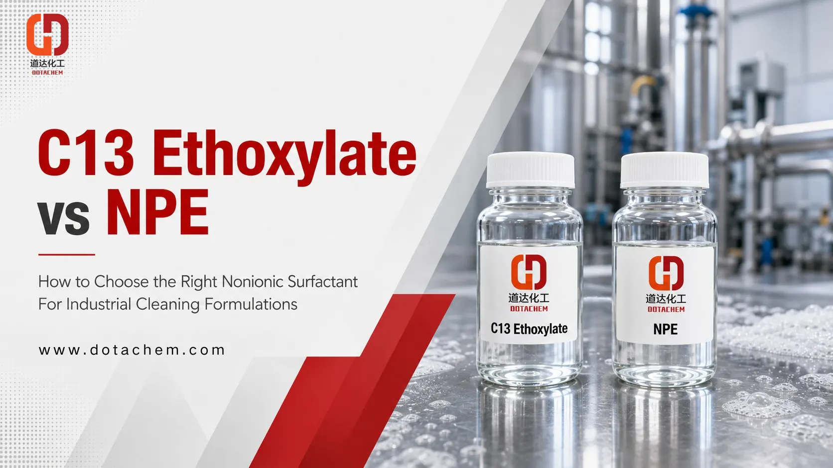 Paano Pumili sa Pagitan ng Alcohols C13 Ethoxylate at NPE sa Industrial Cleaning Formulations